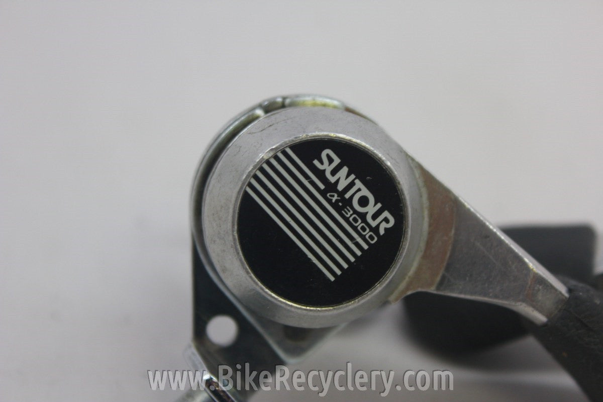 NOS Suntour a-3000 Thumb Shifters: 6 Speed Accushift