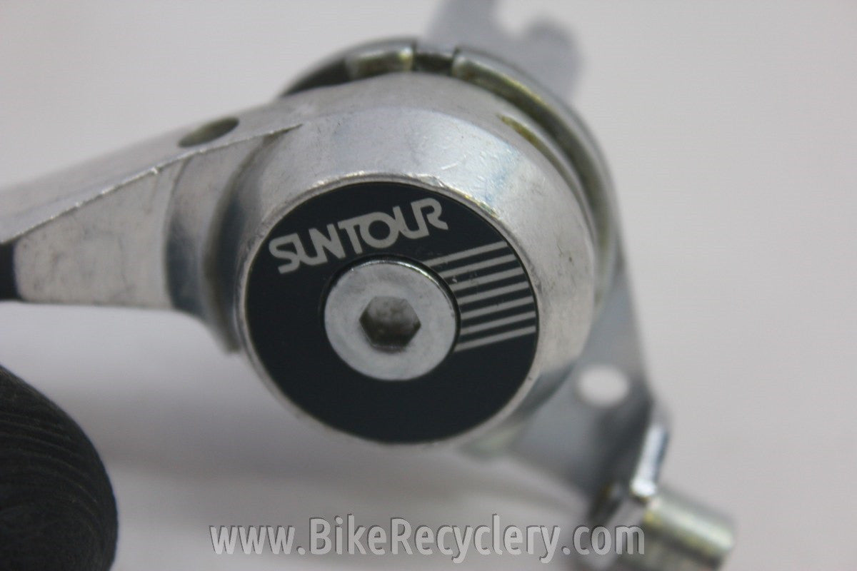 NOS Suntour a-3000 Thumb Shifters: 6 Speed Accushift