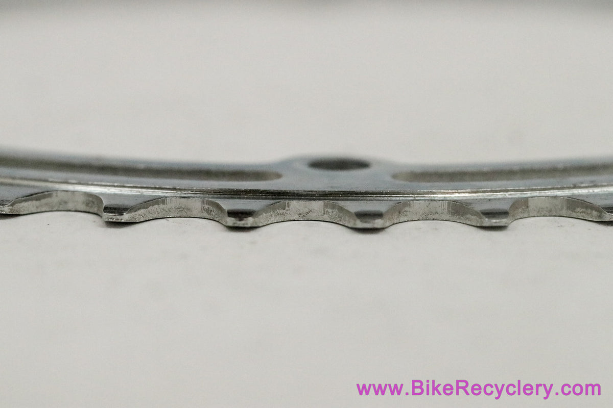 NOS Simplex Competition Chainring: 49t - 6-Bolt - 1940's 1950's - Chrome