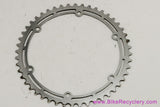 Simplex Competition Chainring: 48t - 6-Bolt - 1940's 1950's - Chrome (EXC)