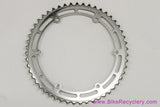 Simplex Competition Chainring: 51t - 6-Bolt - 1940's 1950's - Chrome (EXC)