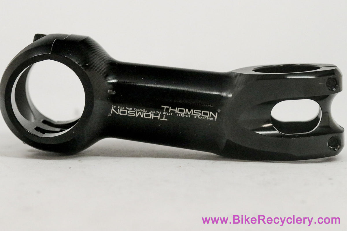 Thomson X2 Road Stem: 1 1/8" x 100mm x 31.8mm - 10D - Black (NEW)