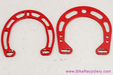 Cantilever Brake Booster Set: Front/Rear - Vintage 1990's - Red