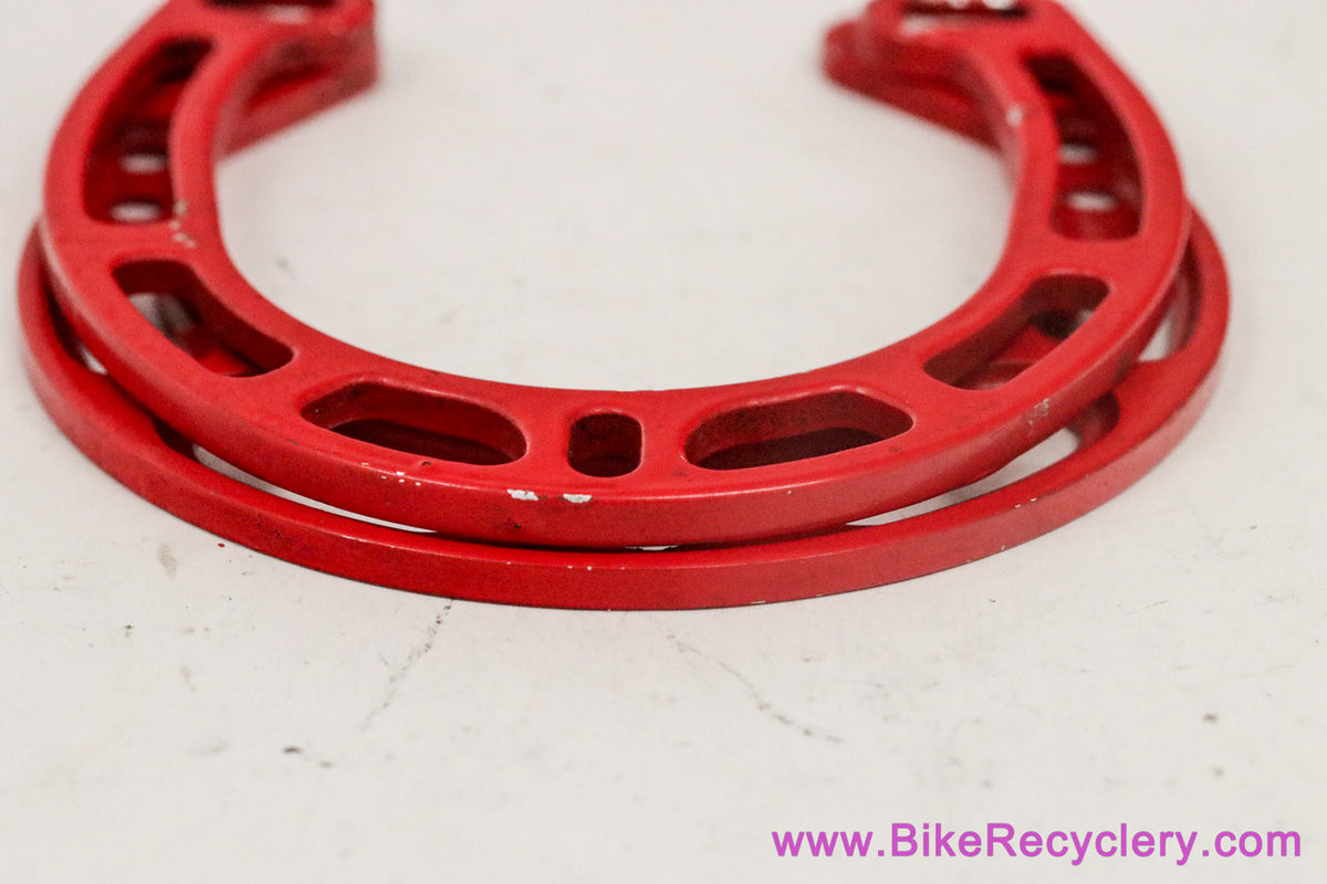 Cantilever Brake Booster Set: Front/Rear - Vintage 1990's - Red