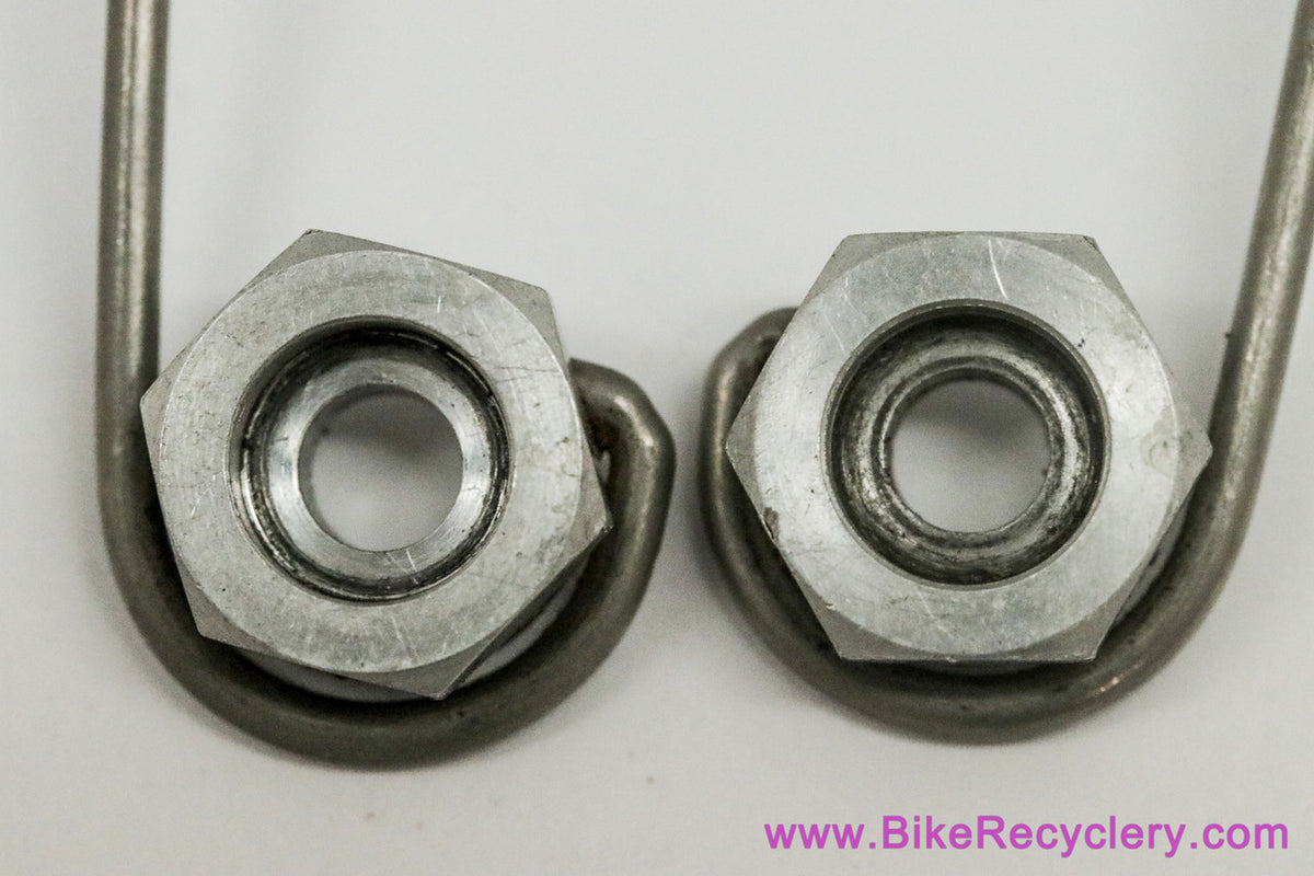Cunningham WTB Speedmaster Roller Cam / Cantilever Brake Adjuster Nuts & Ti Springs &  (Pair)