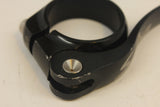 Salsa Flip Lock Seatpost Collar & QR: Black, 35mm