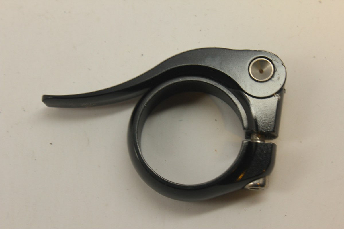 Salsa Flip Lock Seatpost Collar & QR: Black, 35mm