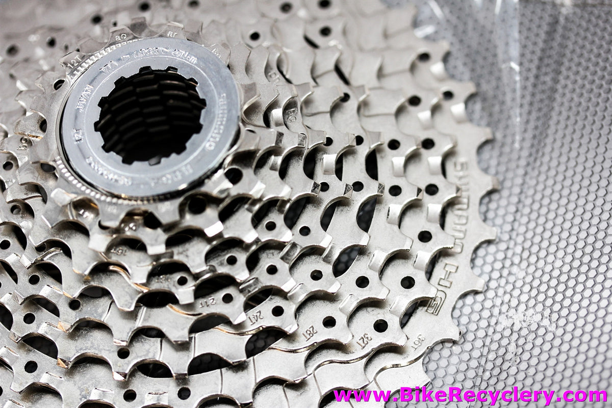 Shimano CS-HG400 9-Speed Wide Range Cassette: 12-36t for 1x systems, Touring, MTB (NEW)