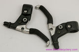 Shimano Deore BL-MT63 Cantilever Brake Levers: Silver/Black - Foam Covers (EXC)