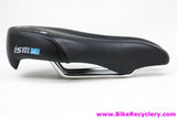 ISM PR 1.0 Noseless Saddle: Black - Steel Rails (NEW)
