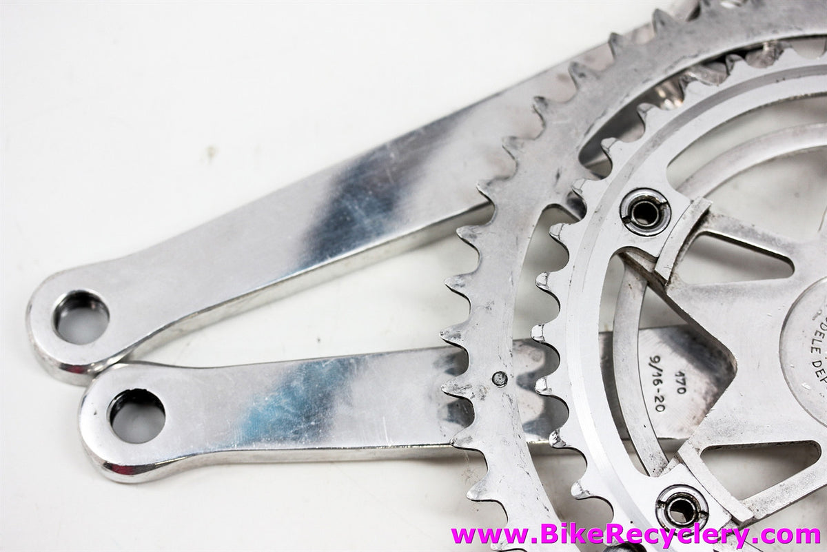 Stronglight 93 SC Super Competition Crankset: 170mm x 48/38t - Polished (Near Mint)