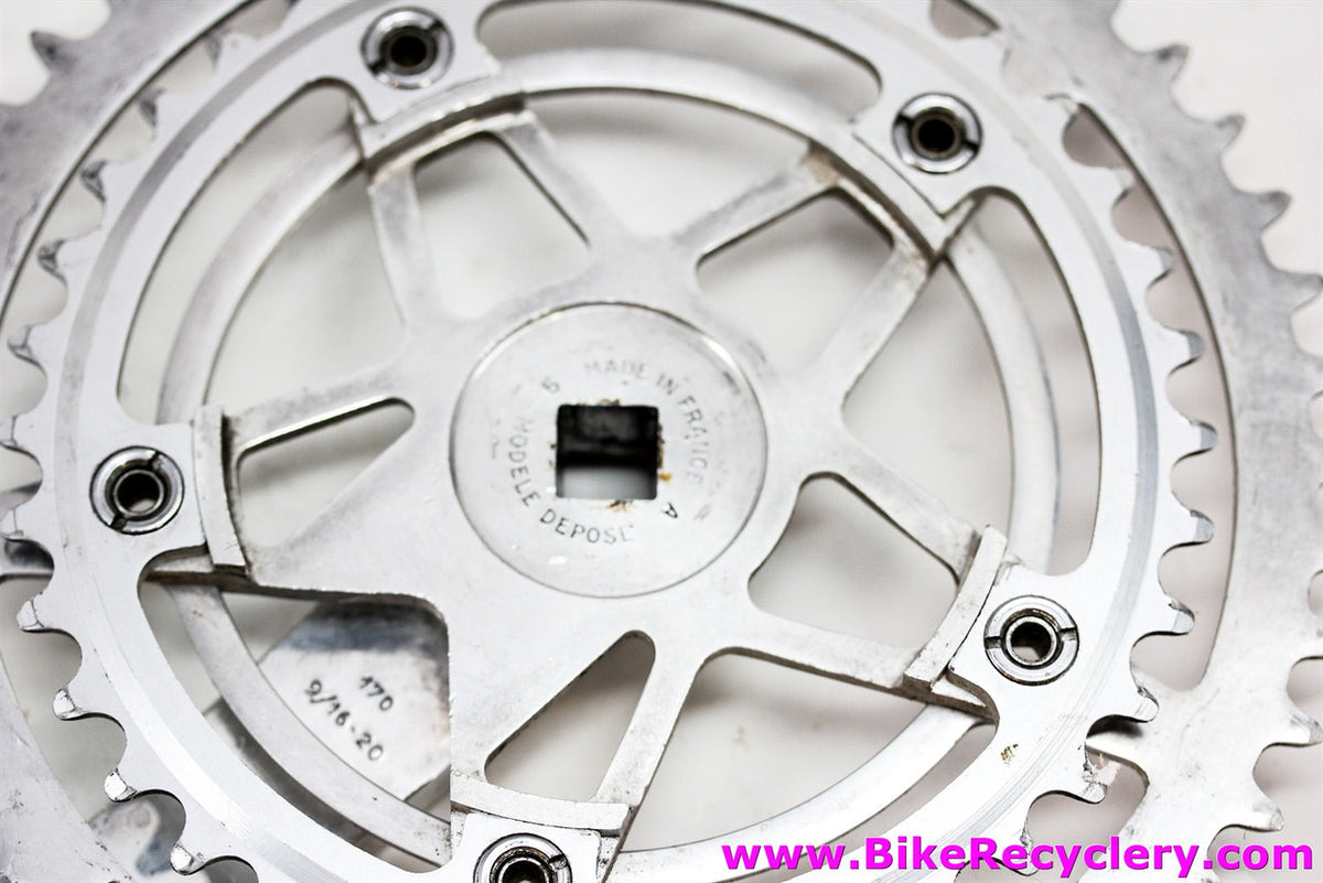 Stronglight 93 SC Super Competition Crankset: 170mm x 48/38t - Polished (Near Mint)