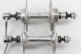 Campagnolo Nuovo Tipo 1253 High Flange Hubset: 36H x 120mm - QR Skewers (EXC)