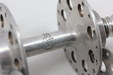Campagnolo Nuovo Tipo 1253 High Flange Hubset: 36H x 120mm - QR Skewers (EXC)
