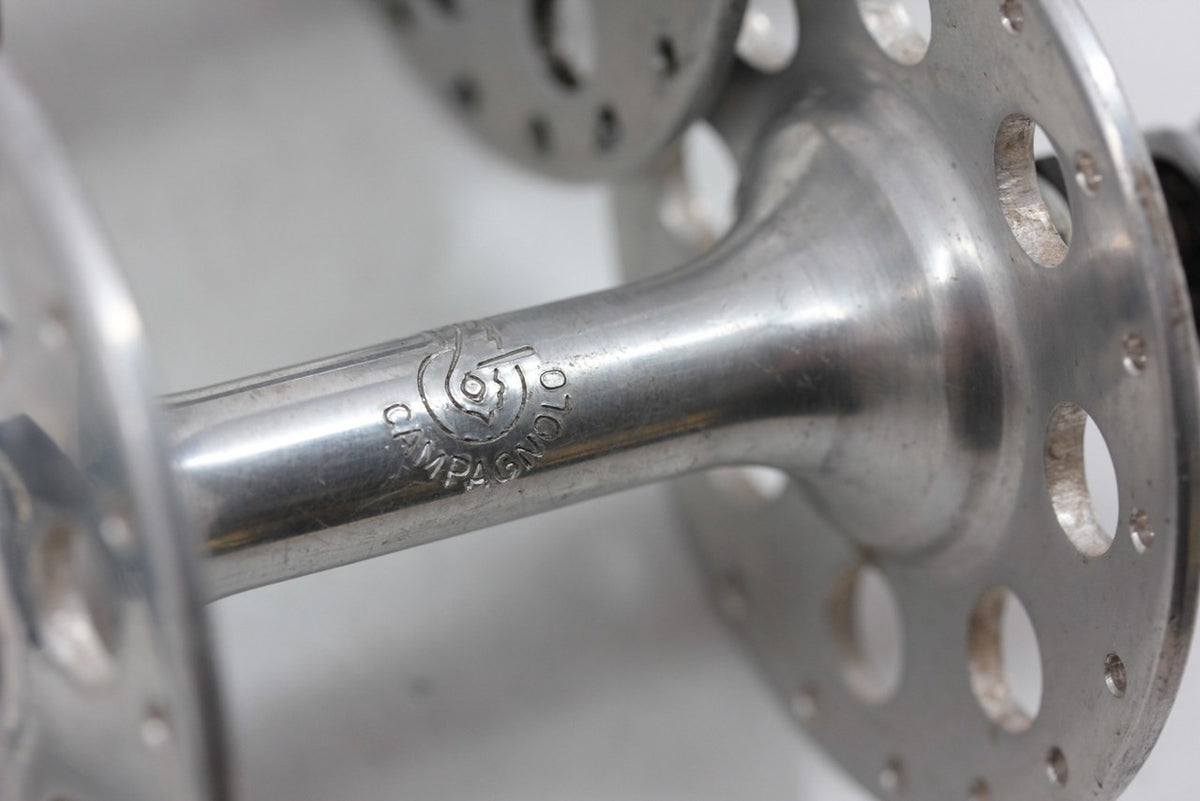 Campagnolo Nuovo Tipo 1253 High Flange Hubset: 36H x 120mm - QR Skewers (EXC)