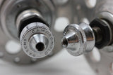 Campagnolo Nuovo Tipo 1253 High Flange Hubset: 36H x 120mm - QR Skewers (EXC)