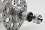 Campagnolo Nuovo Tipo 1253 High Flange Hubset: 36H x 120mm - QR Skewers (EXC)