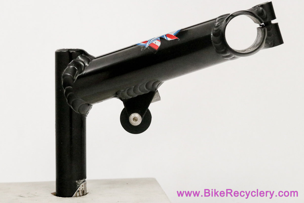 American Bicycle Manufacturing Roller Stem: 1" Quill - 130mm x 25.4mm - Black Ano (Near Mint+)