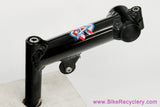 American Bicycle Manufacturing Roller Stem: 1" Quill - 130mm x 25.4mm - Black Ano (Near Mint+)