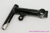 American Bicycle Manufacturing Roller Stem: 1" Quill - 130mm x 25.4mm - Black Ano (Near Mint+)