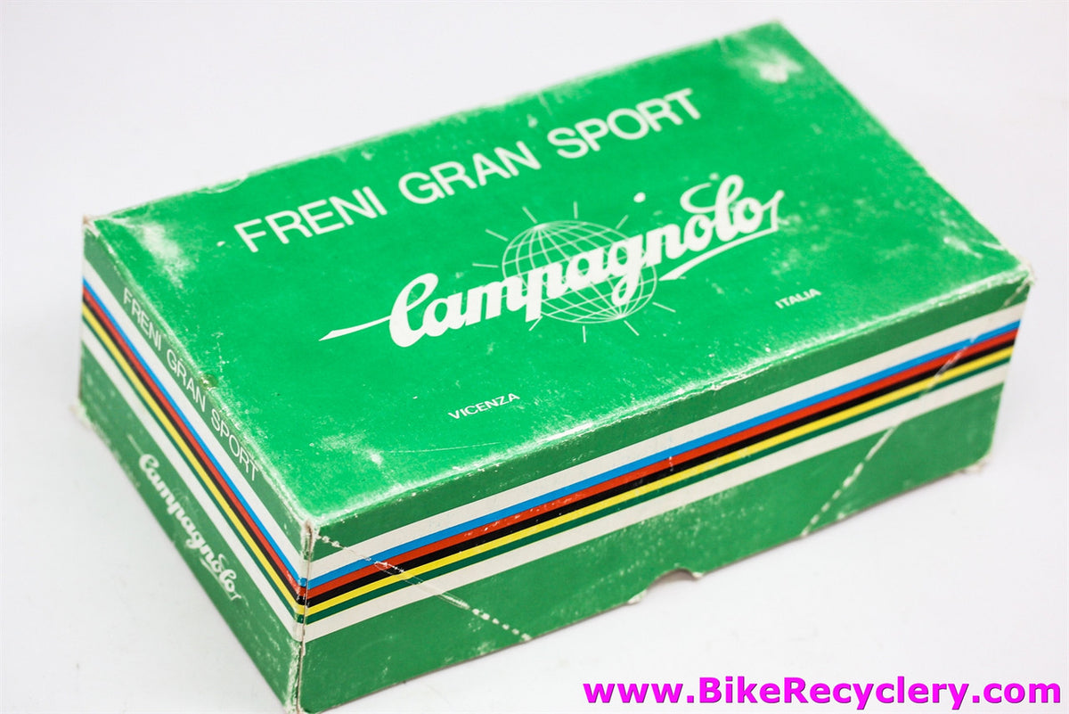 NIB/NOS Campagnolo Gran Sport Brakeset: Calipers & Levers w/ Black Hoods