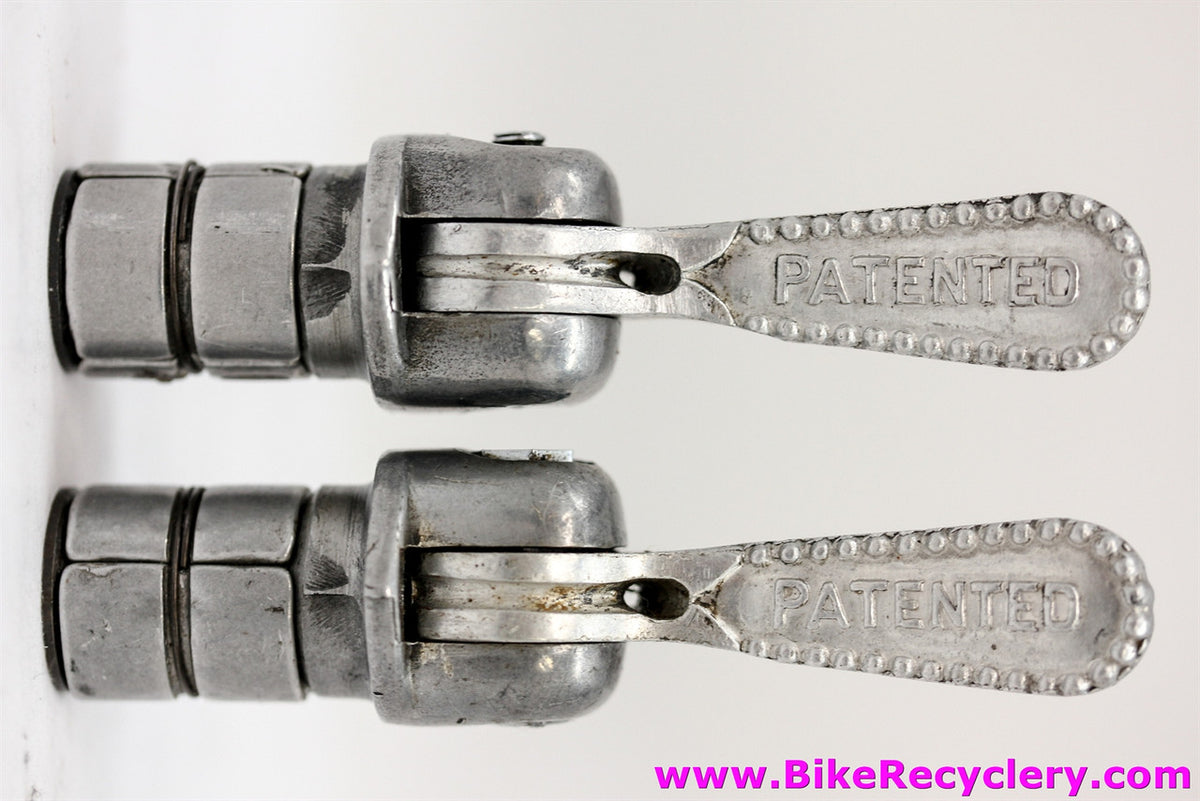 Campagnolo Nuovo Record / GS Bar End Shifters: #1012/1013 (Near Mint)