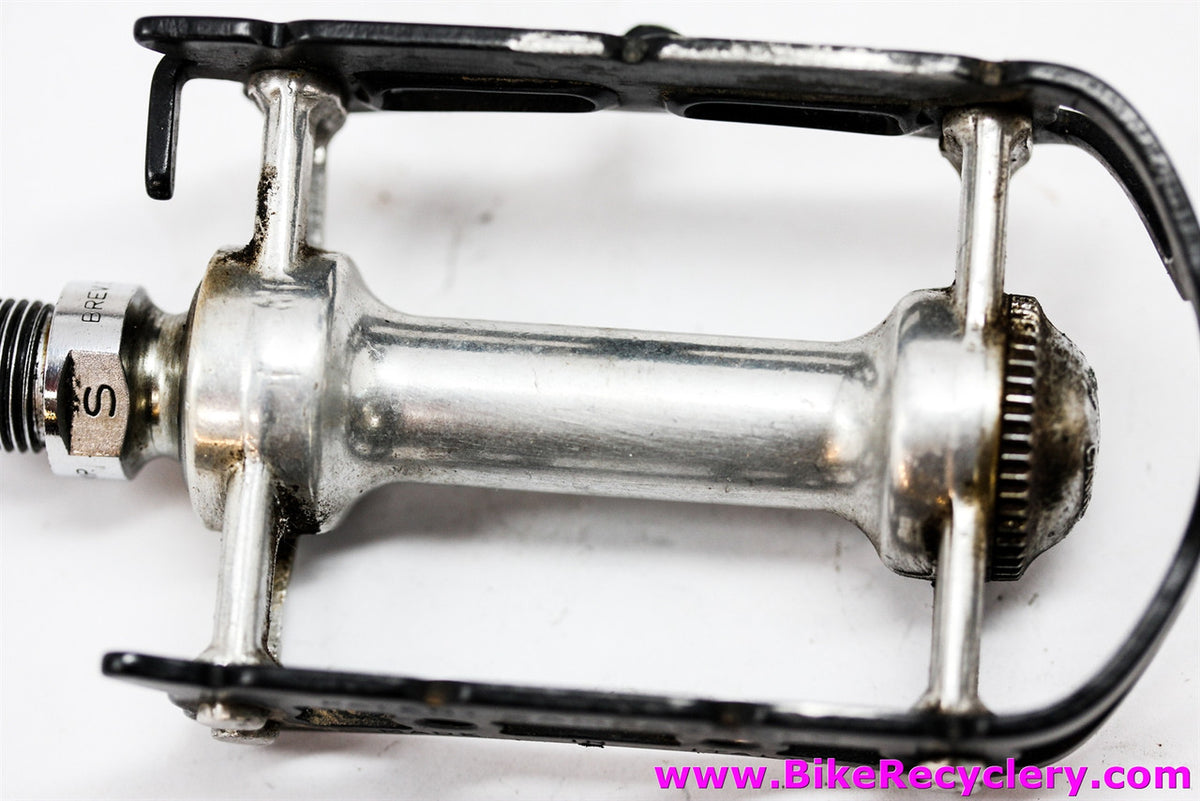 Campagnolo Record SL Superleggeri Strada Pedals: 1037/a - Black Cages (EXC)