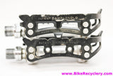 Campagnolo Record SL Superleggeri Strada Pedals: 1037/a - Black Cages (EXC)