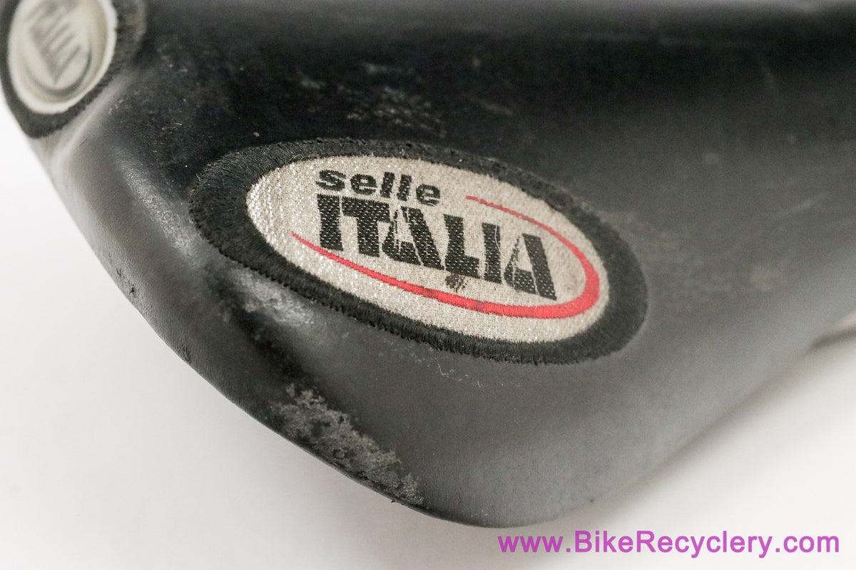 Selle Italia Flite Titanium Saddle: 2001 - Black Leather