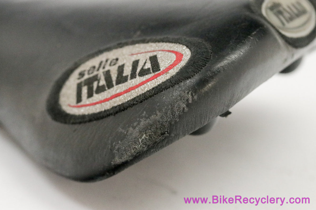 Selle Italia Flite Titanium Saddle: 2001 - Black Leather
