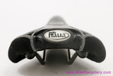 Selle Italia Flite Titanium Genuine Gel:  Perforated Black Leather + Kevlar - 2002 (Near Mint)