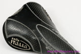 Selle Italia Flite Titanium Genuine Gel:  Perforated Black Leather + Kevlar - 2002 (Near Mint)