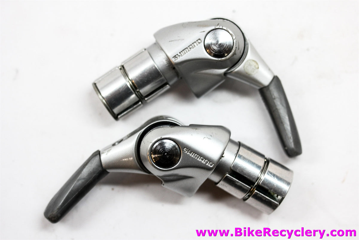 Shimano 600/Ultegra SL-BS64 Bar End Shifters: 8 Speed - Double/Triple (Near Mint+)