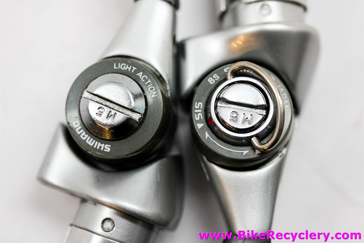 Shimano 600/Ultegra SL-BS64 Bar End Shifters: 8 Speed - Double/Triple (Near Mint+)