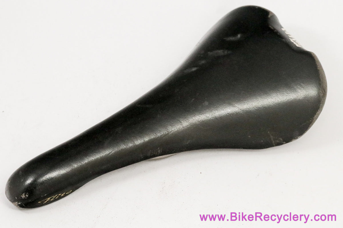 1st Gen Selle Italia Flite Titanium Saddle: 1997 - Black Leather