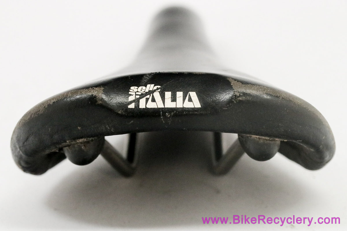 1st Gen Selle Italia Flite Titanium Saddle: 1997 - Black Leather
