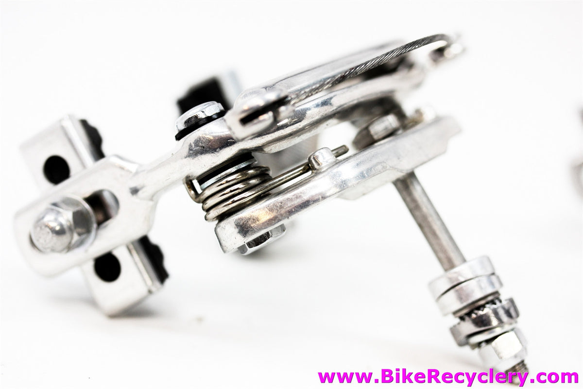 NOS 1973 Shimano Dura Ace Centerpull Brakeset: 65/47mm - Straddle Cables - Carriers - Front Cable Stop - 1st DA Part Ever! (PRISTINE)