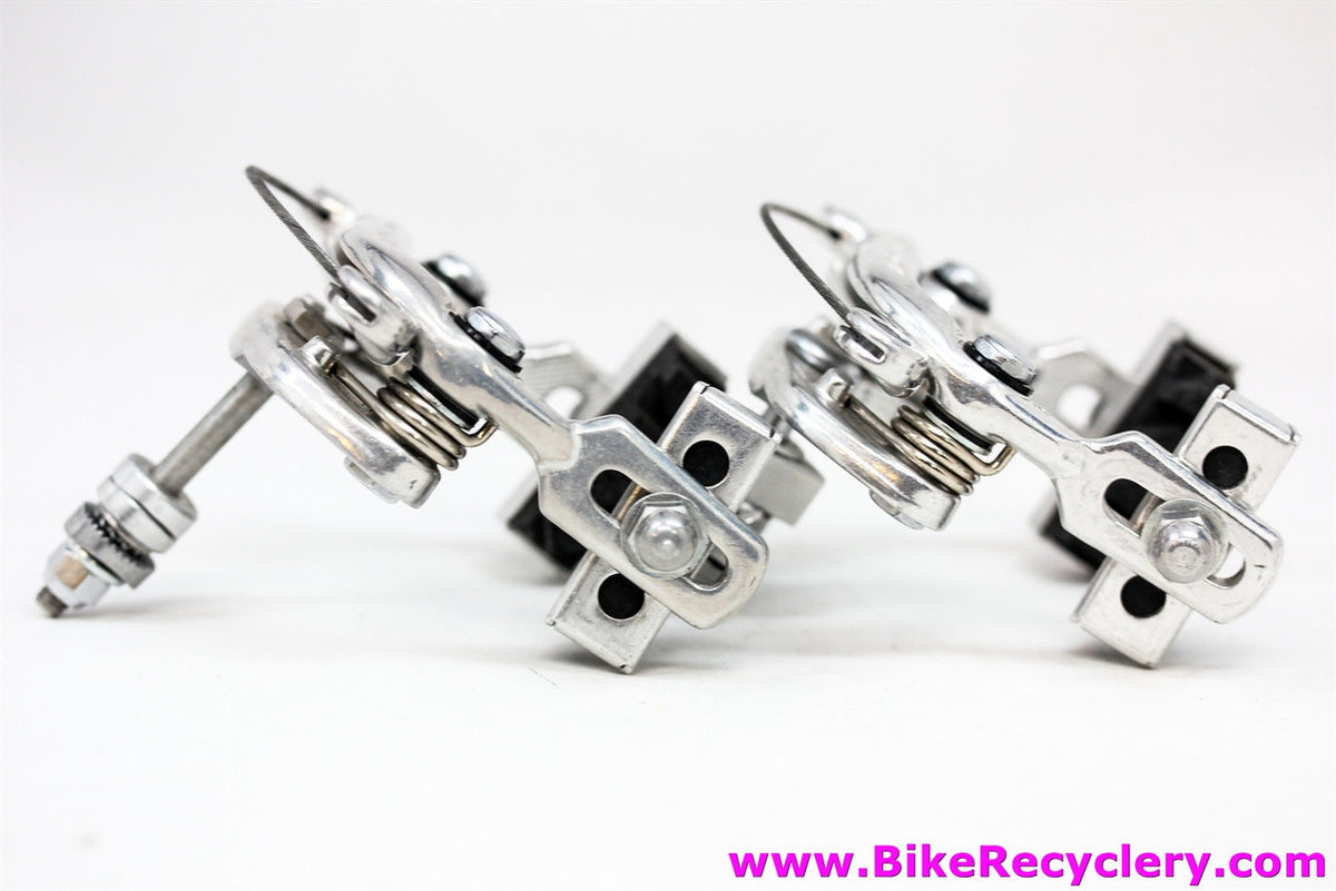 NOS 1973 Shimano Dura Ace Centerpull Brakeset: 65/47mm - Straddle Cables - Carriers - Front Cable Stop - 1st DA Part Ever! (PRISTINE)