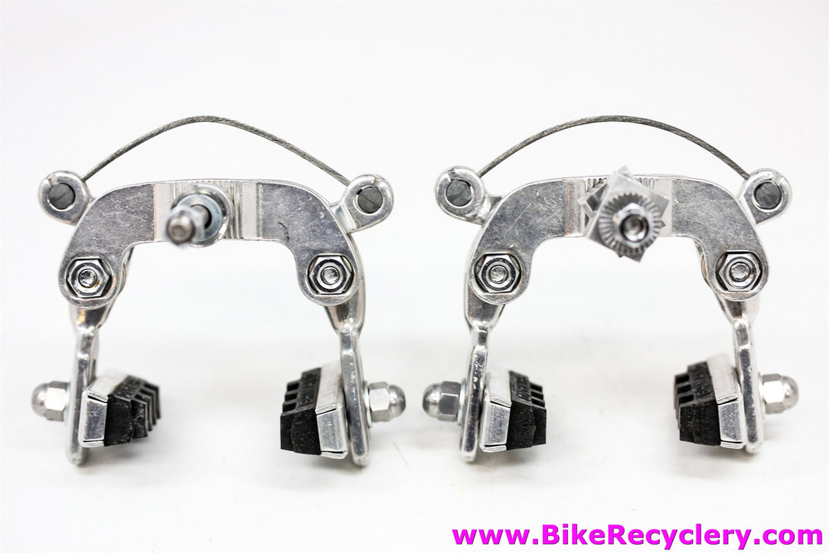 NOS 1973 Shimano Dura Ace Centerpull Brakeset: 65/47mm - Straddle Cables - Carriers - Front Cable Stop - 1st DA Part Ever! (PRISTINE)