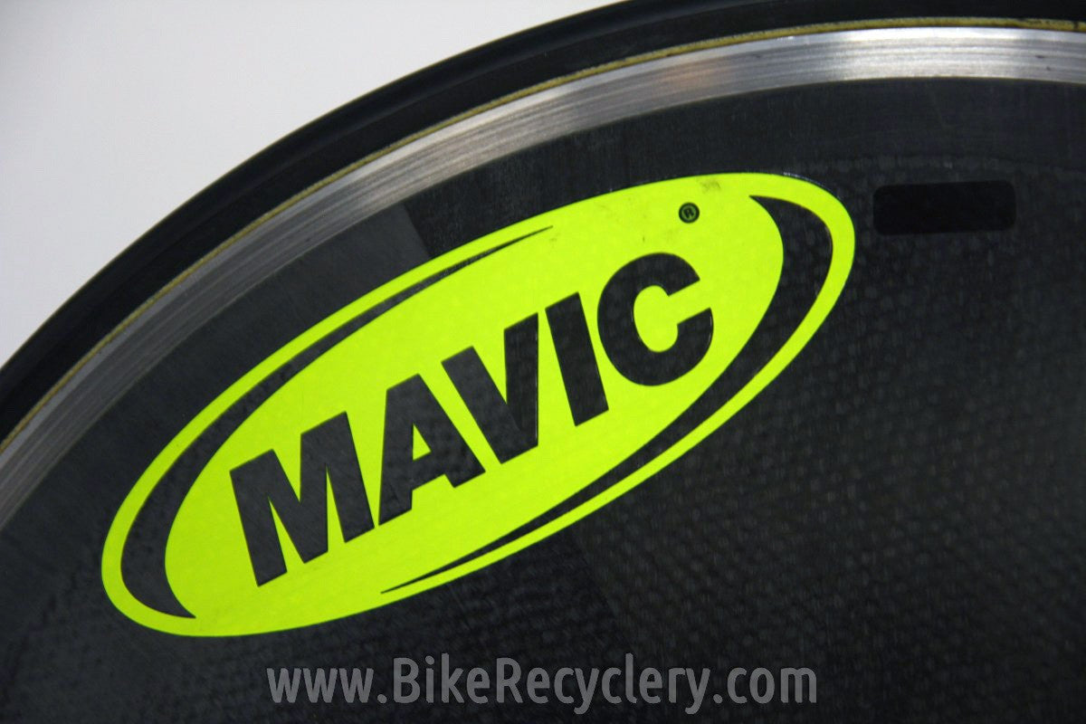 Mavic Comete Carbon Disc Rear Wheel: Tubular, 575 Hub, 700c, 8/9/10 Speed