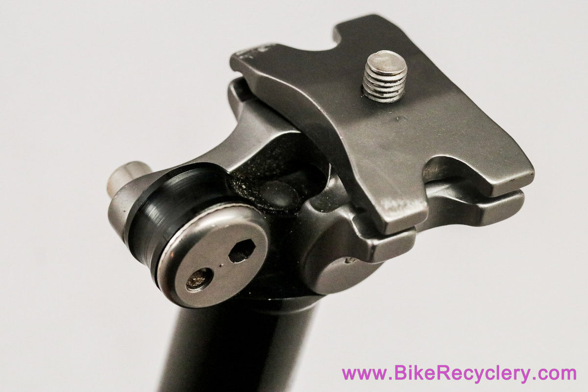 Salsa Shaft Seatpost: 36.8mm x 350mm - Black Anodized - 2 Bolt (Near Mint)