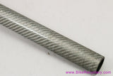 Token Pyrotec Carbon Seatpost: 27.2mm - Champagne/Silver 3K Weave - 1-Bolt