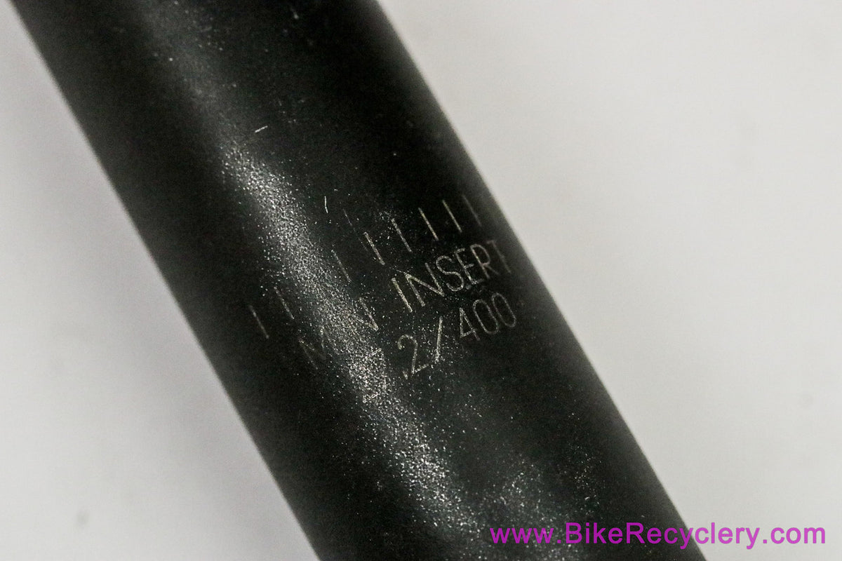Seven Cycles Alloy Seatpost: 27.2mm x 400mm - Black - 2-Bolt (EXC)