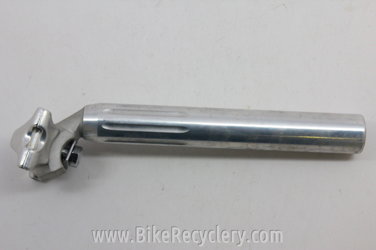 Campagnolo Super Record Seatpost: 27.4mm, Fluted, Polished Clamp/Bolt