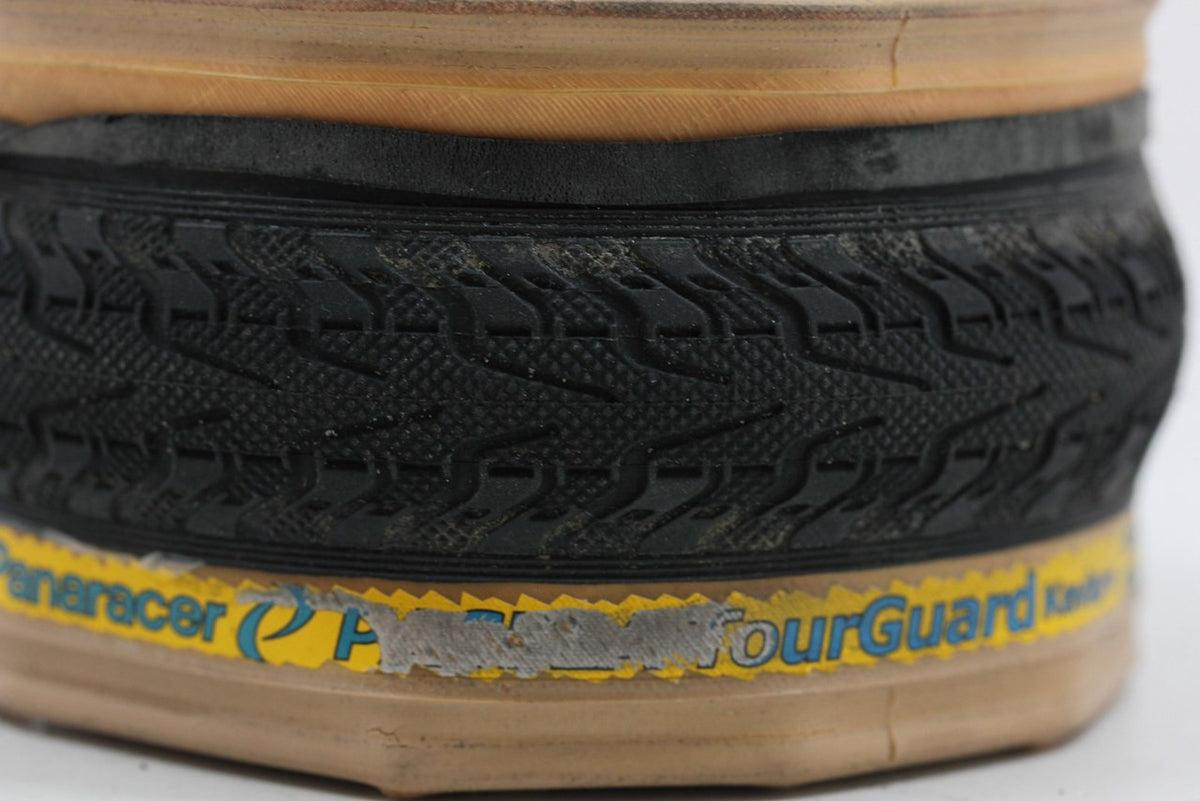 Panaracer Pasela Tourguard 700 x 23c Tires: Tan Skinwall - Kevlar Folding (1 NEW, 1 Take-Off)