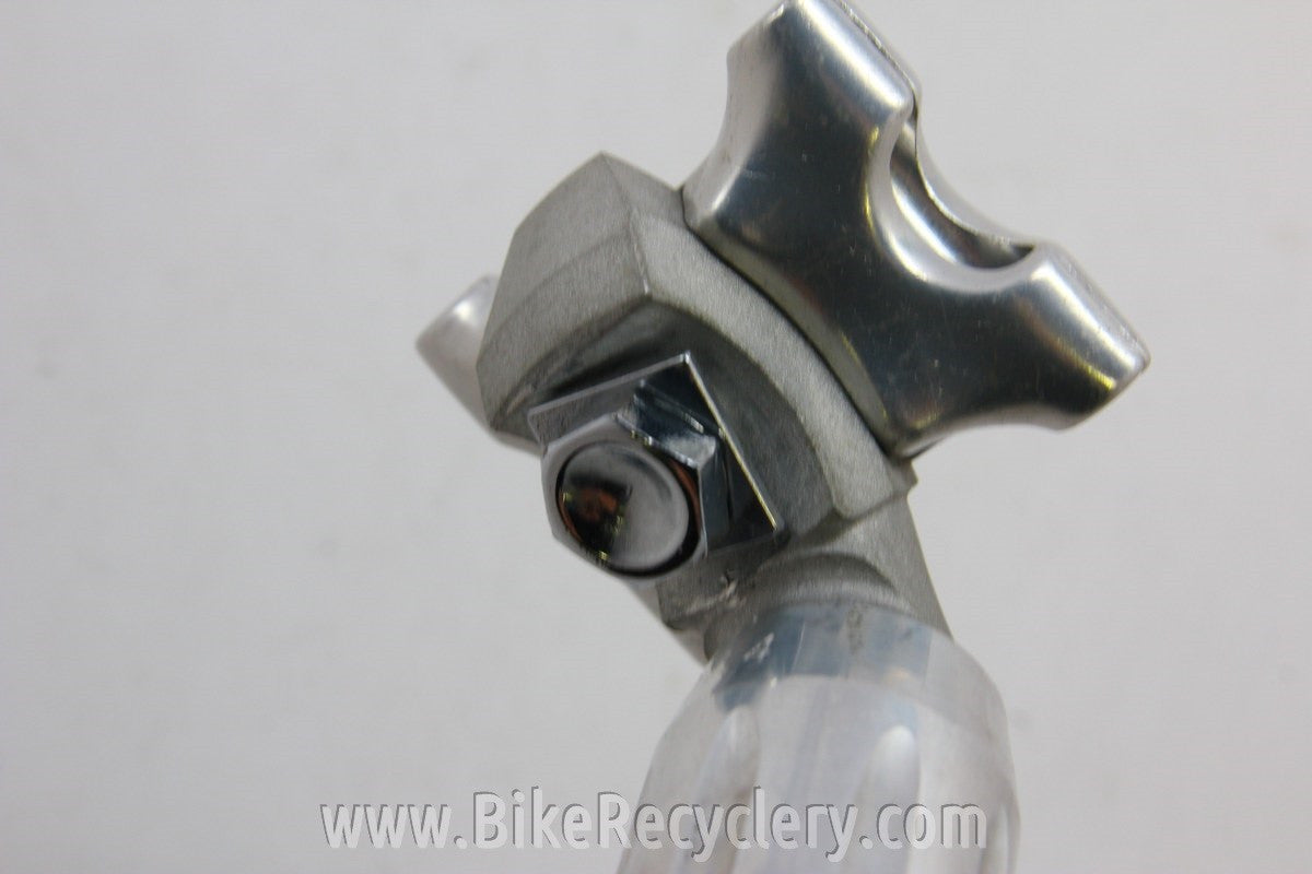 Campagnolo Super Record Seatpost: 27.4mm, Fluted, Polished Clamp/Bolt