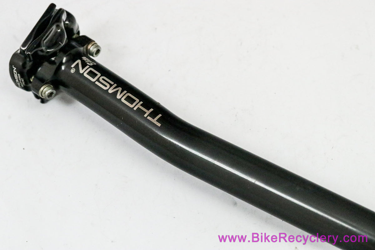 Thomson Elite Setback Seatpost: 27.2mm x 410mm - Black (Barely Used Near Mint+)