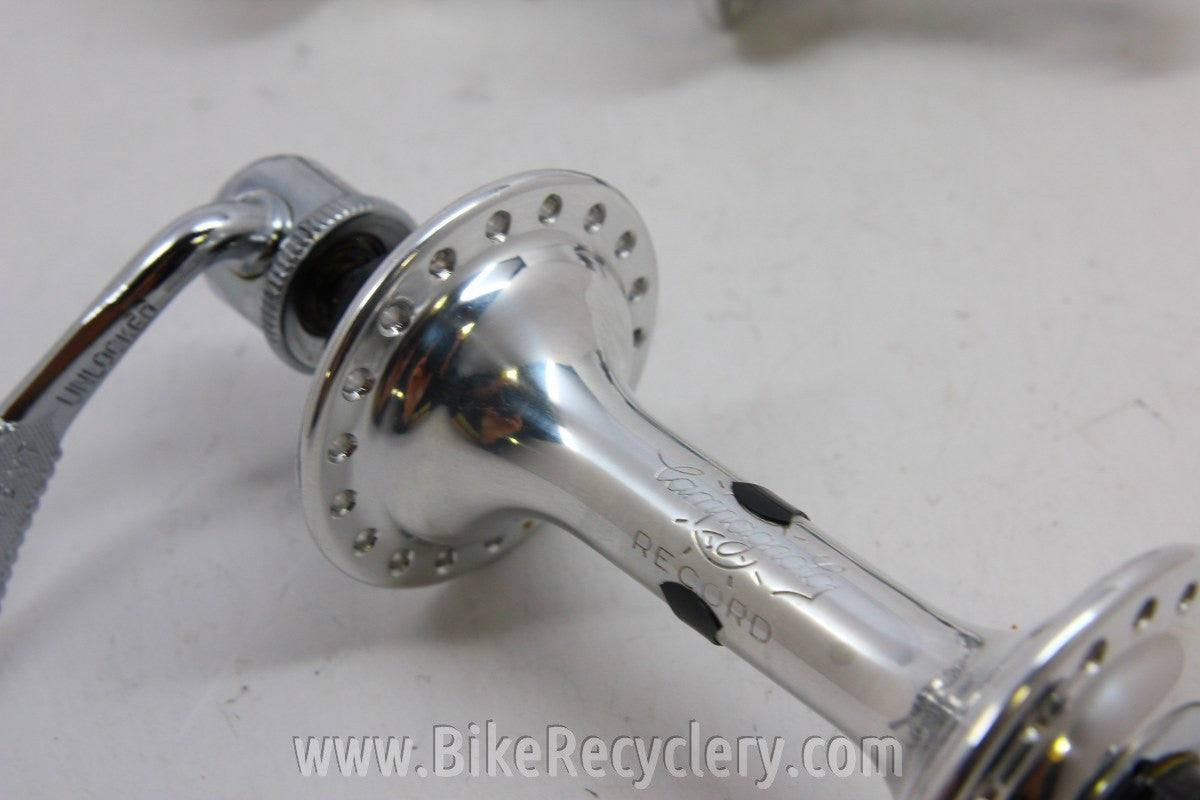 NIB/NOS Campagnolo Nuovo / Super Record Hubset: 36H 126mm  Small Flange