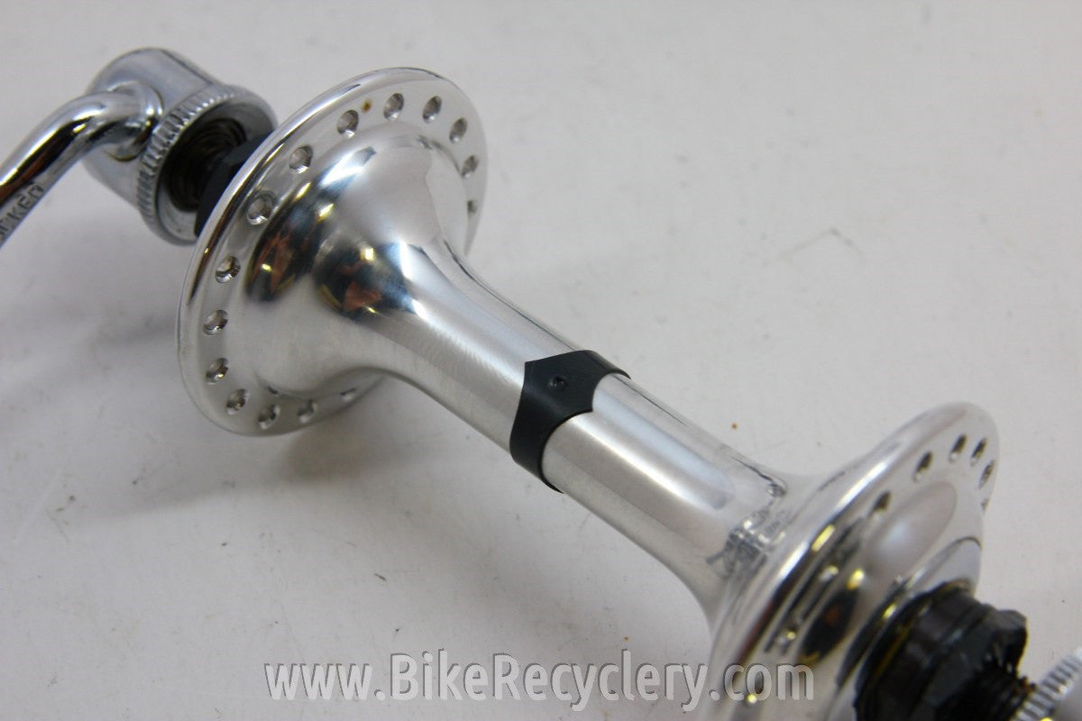 NIB/NOS Campagnolo Nuovo / Super Record Hubset: 36H 126mm  Small Flange