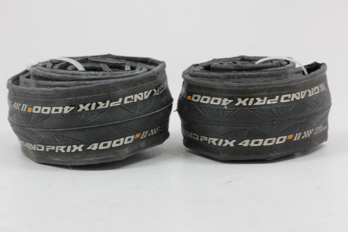 Continental Gran Prix 4000s II Tires: 700x20c - Pair (NEW)